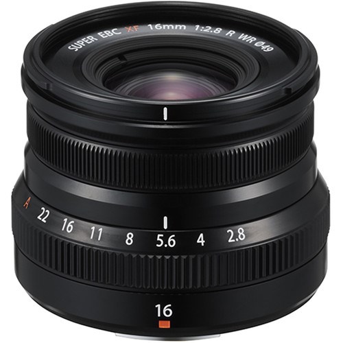 Fujifilm XF 16mm F2.8 R WR Black Lens 001